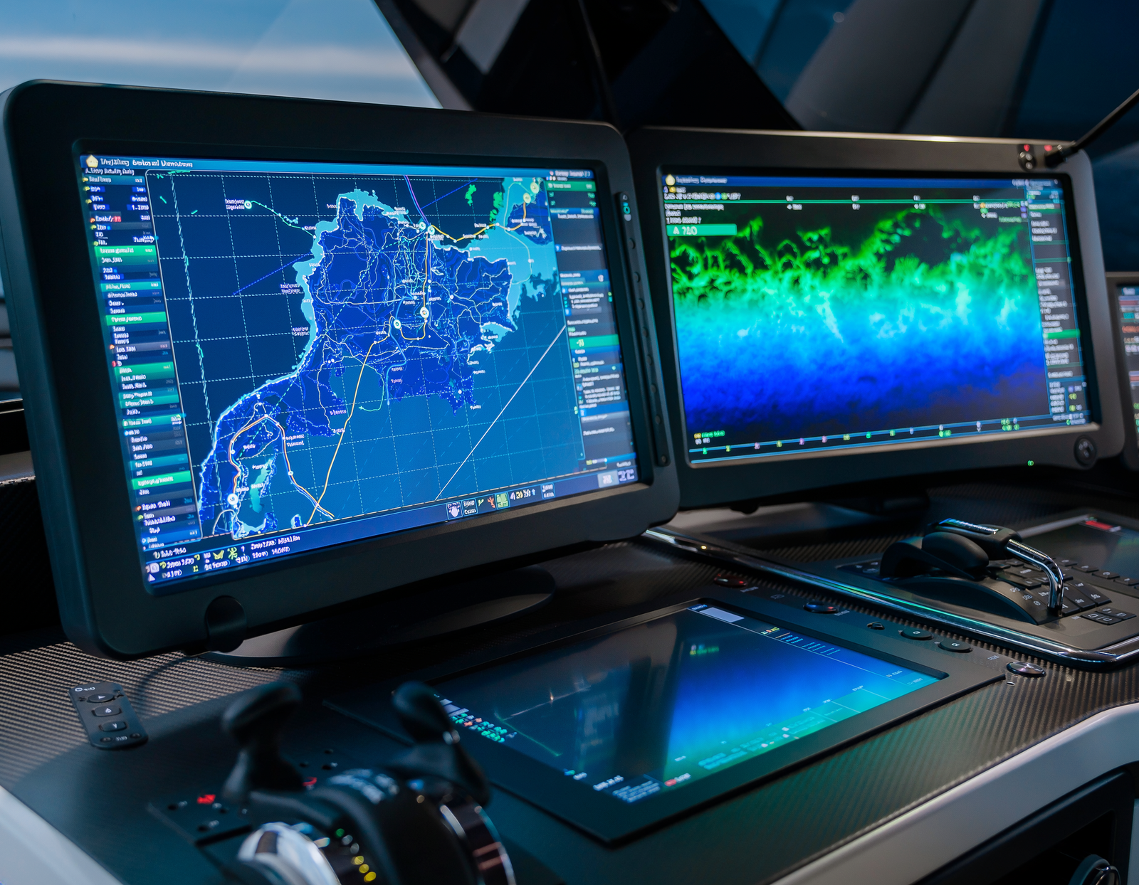 Chartplotting and Sonar Arrays